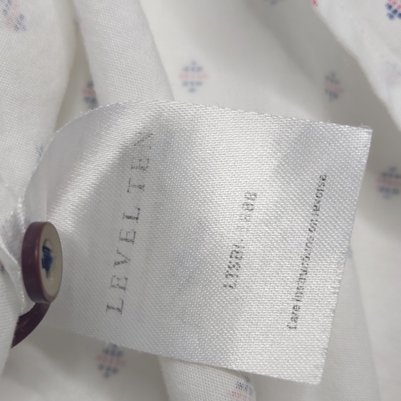 Level Ten Button down shirt Boys Size Medium 10/12 - Picture 4 of 6